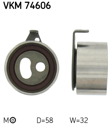 SKF Feszítőgörgő, vezérműszíj VKM74606_SKF